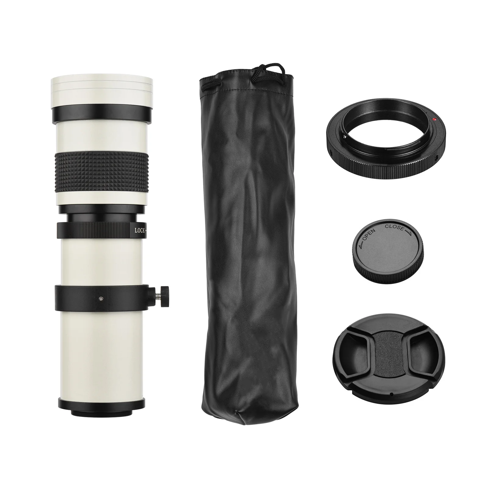 美品 超望遠レンズ ニコン T2-AI アダプター420-800mm カメラmf超望遠ズームレンズf/8.3-16 420-800 nikon ai-mount