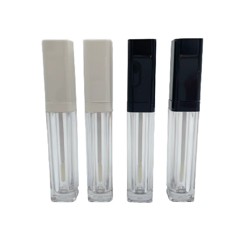 65ml-lipgloss-tubes-white-black-lip-gloss-bottle-cosmetic-packaging-lip-glaze-custom-logo-classic-square-lip-gloss-tubes-50pcs