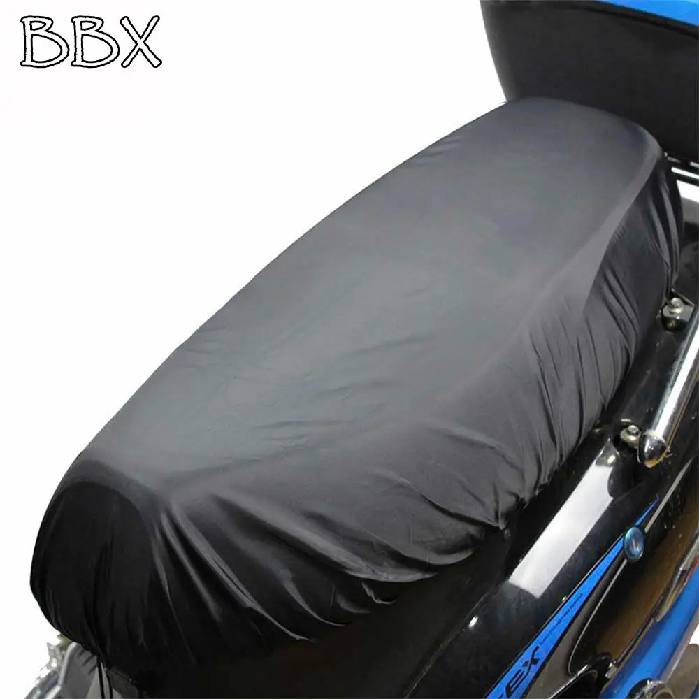 

Motorcycle Rain Seat Cover Universal Flexible Waterproof Saddle Cover Black 210D Dust UV Sun Sown Protect Motorcycle Accessories