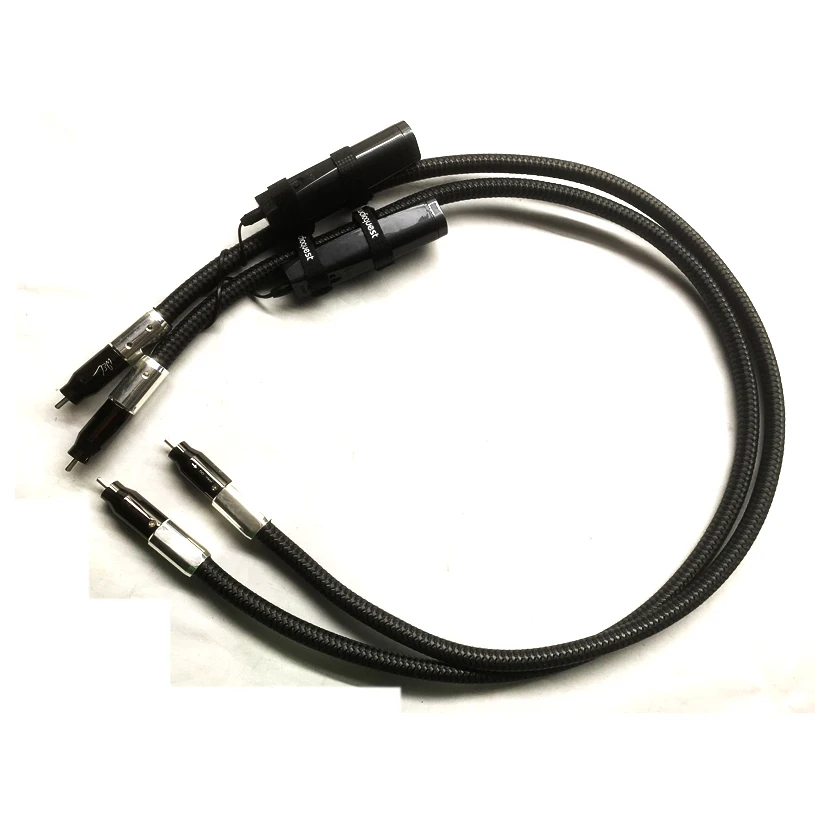 Hifi Wild Silver Rca Cable Interconnect Cable Con 72V Dbs Senza Batteria