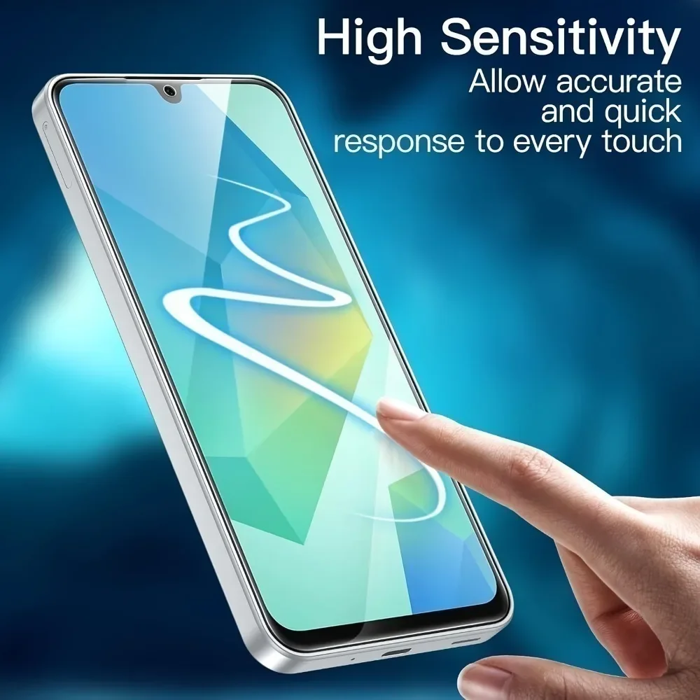 Premium Tempered Glass Screen Protector - 2 Pack, Crystal Clear Protection