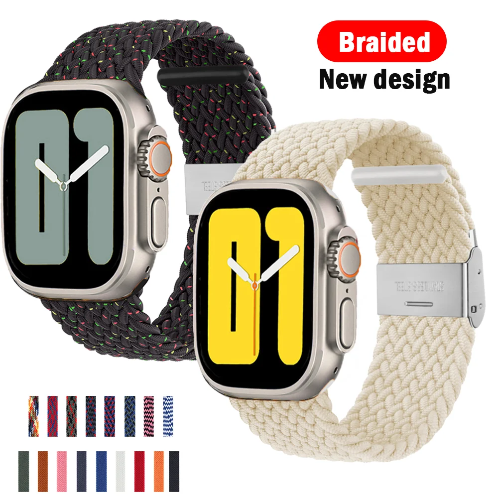 Garmin Forerunner 165 Cinturino Magnetico PaceBid 20mm Per Garmin - Nylon Intrecciato Viola Per Forerunner E Vivoactive Cinturino Magnetico 20mm PaceBid - Foto 8