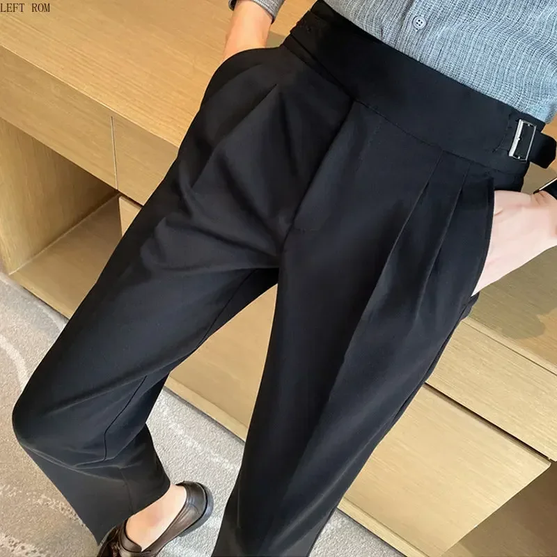 30 Color Men's Suit Pants Formal Business Fashion Casual Slim Fit Ankle Trouser Male Clothing Dress Pants business pants,suit pants,men pants