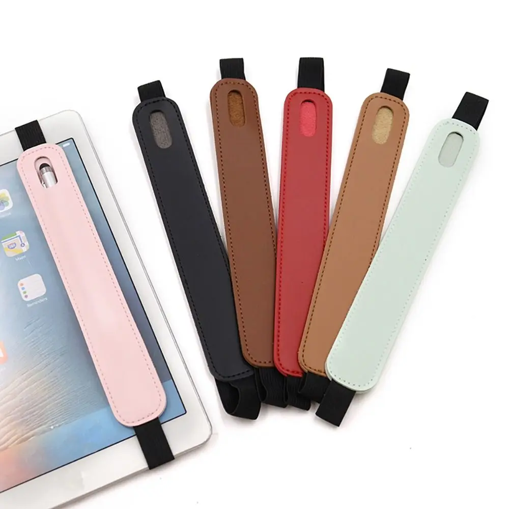 

Multiple Colors Pencil Holder Cover Universal Leather Pencil Case Tablet Pencil Holder For Apple Pencil