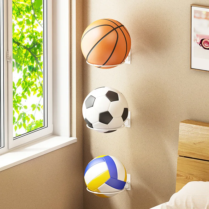 WALL DISPLAY/ CASE LOCKABLE RACK 32" FOOTBALL BASKETBALL