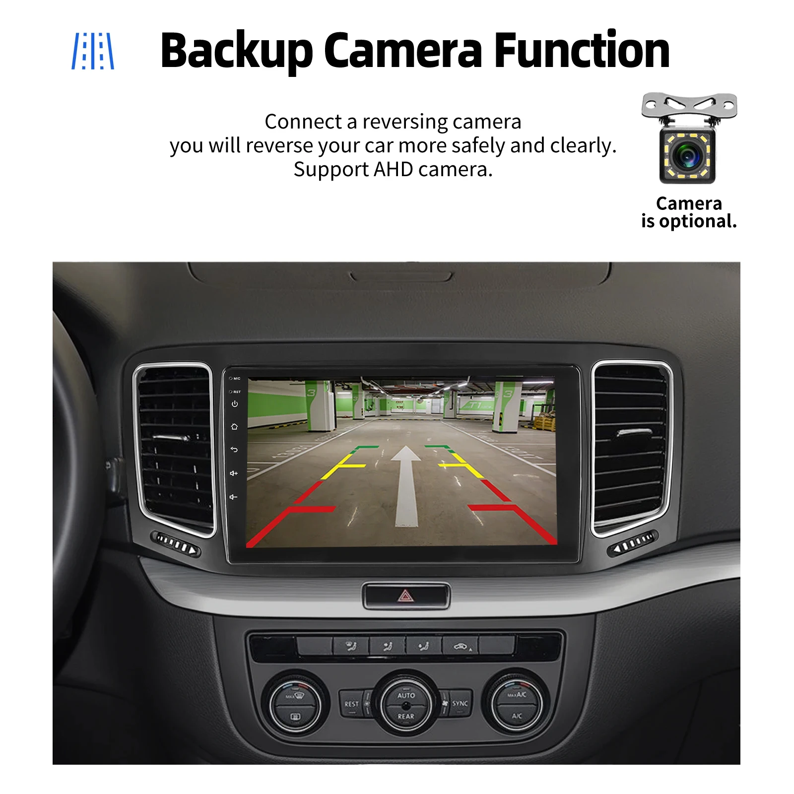 ESSGOO Android 14 9 "Autoradio Für VW Sharan II 7N Seat Alhambra 2 2010-21 Drahtlose Carplay Android Auot GPS Navi FM Wifi – Detail 15