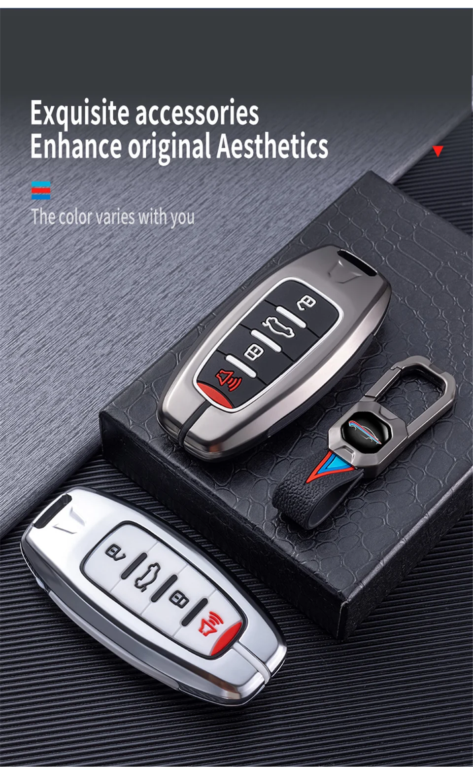 Cover per chiave/telecomando per Great Wall Haval/Hover H6 H7 H4 H9 F5 F7 H2S accessori per coperture per auto - S0e8918a028b7440389002872d4aa693aw