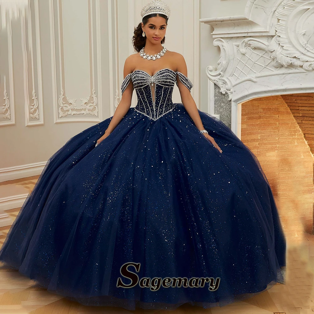 Quinceanera Dresses for Teen Rhinestones Ball Gown