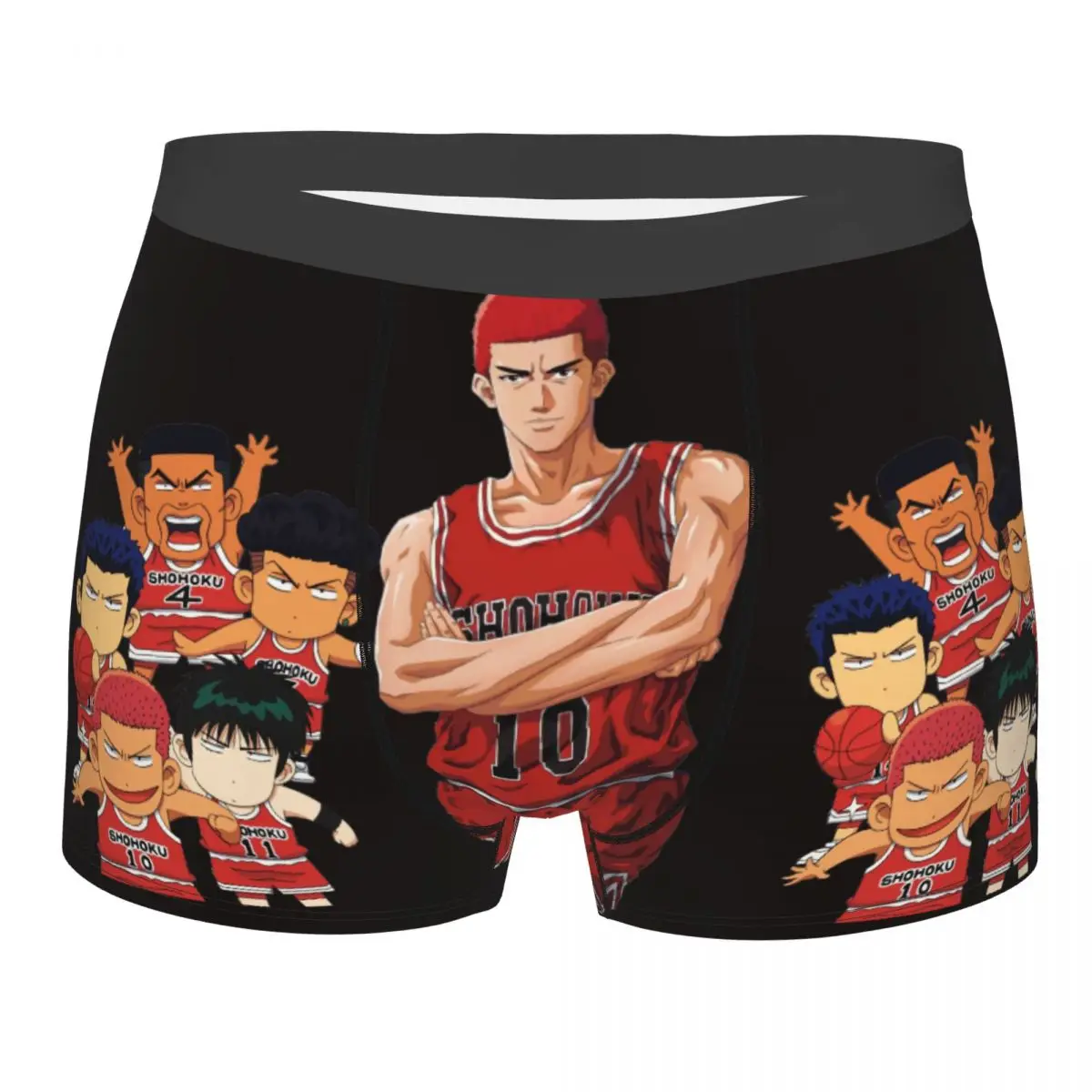 

Happy Funny SHOHOKU Man's Boxer Briefs Underpants Highly Breathable High Quality Gift Idea