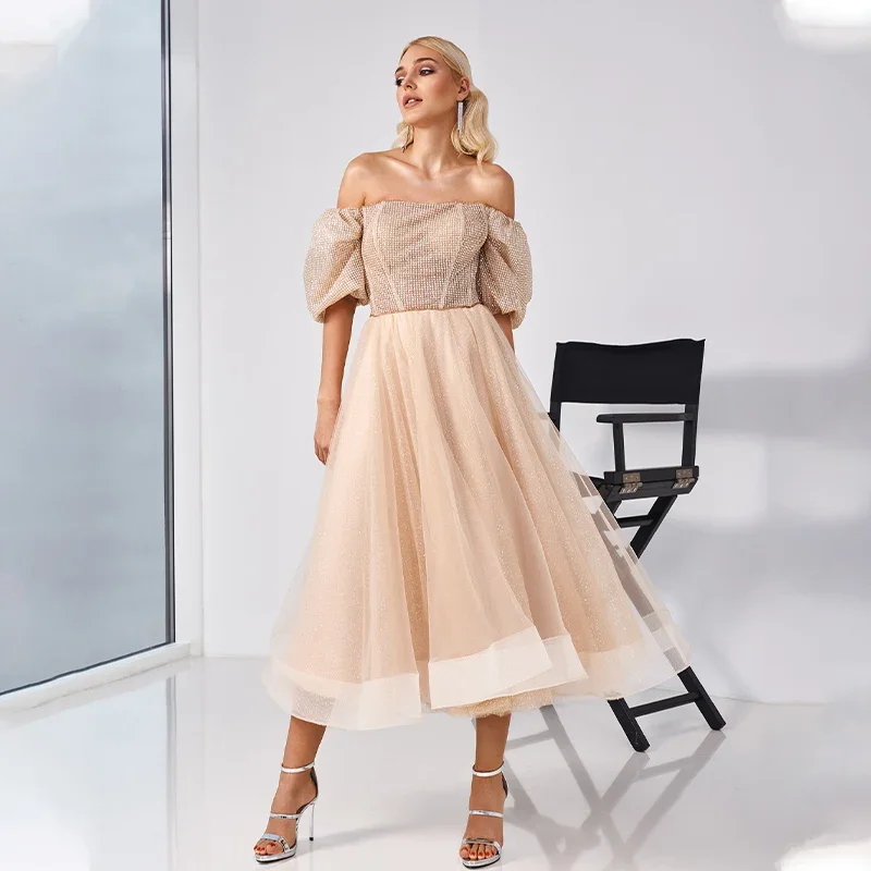 

Dubai Evening Dress for Luxury Wedding Suitable Dresses on Request Elegant Gown Robe Formal Party Long Prom Occasion Women 2024