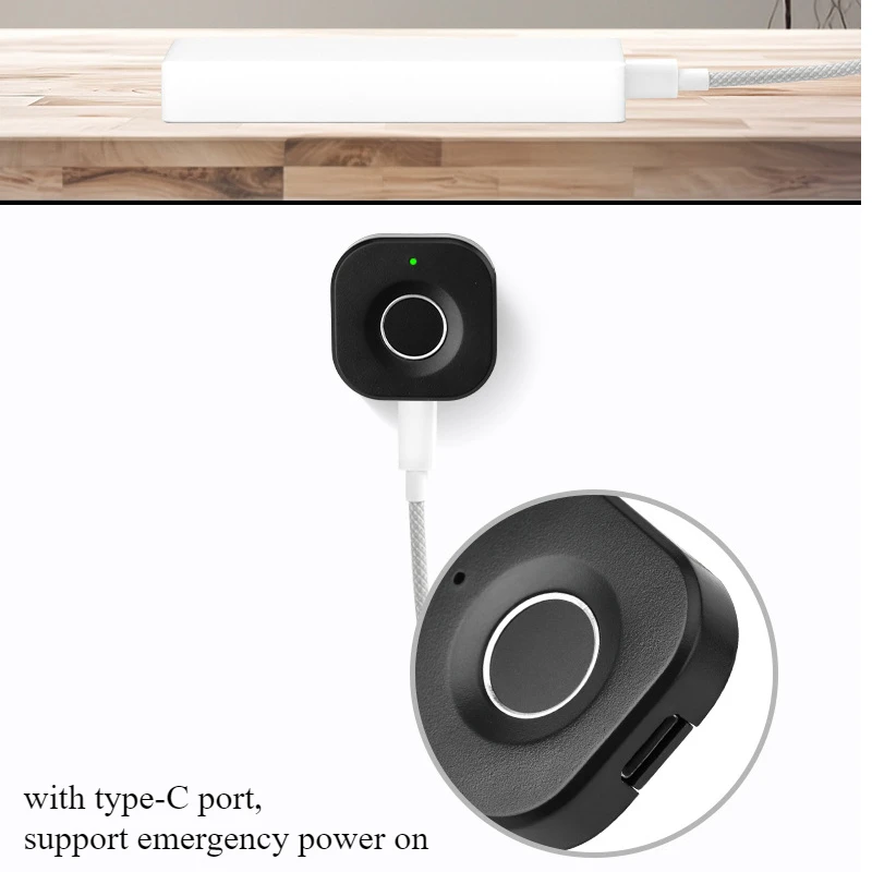 Tuya Smart Fingerprint Lock Biometric Drawer Lock Fingerprint Tuya APP Unlock Smart Door for Drawer Cabinet Locker smart door lock smart lock electronic lock fingerprint door lock fingerprint padlock smart cylinder lock fingerprint cylinder lock
