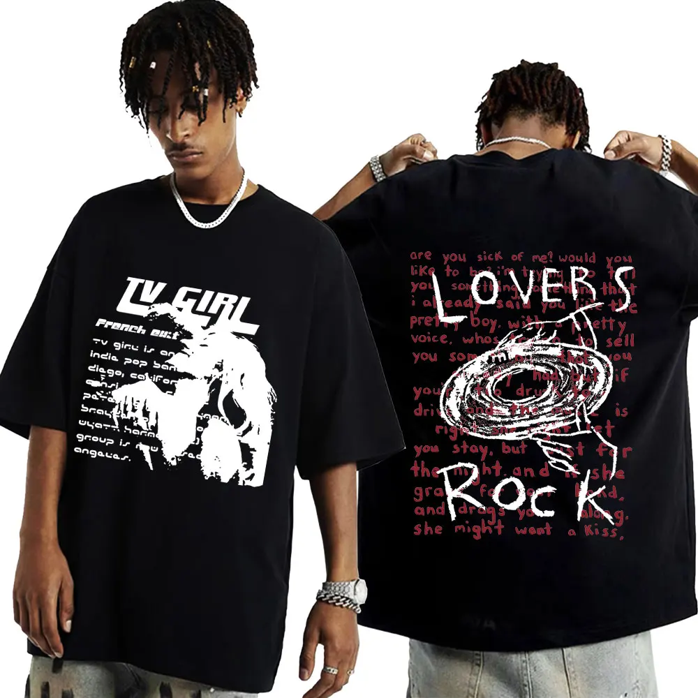 Tv Girl Lovers Rock Song Graphic T Shirt French Exit Album Poster