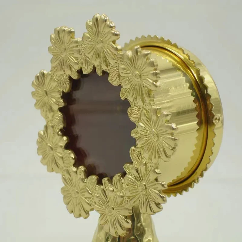 Holy Brass Monstrance High Polished Reliquary Home Decoration Or Church Supplies