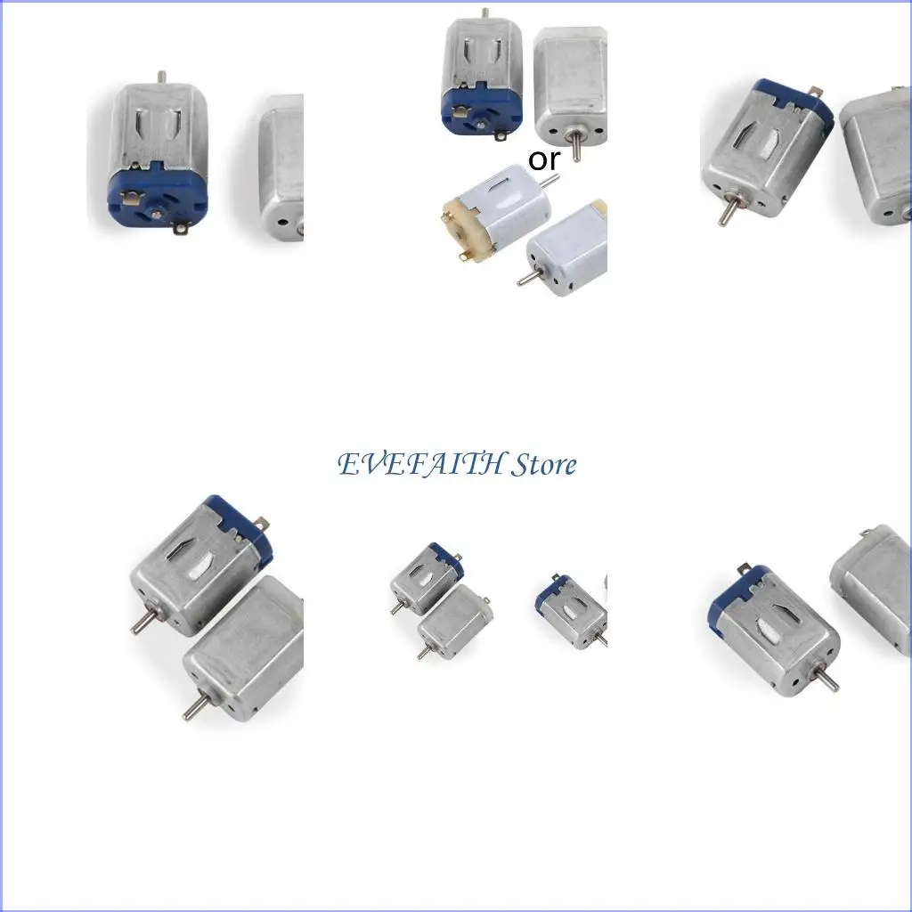 124B 마이크로 정밀 모터 1.5V 4760RPM 고속 금속 브러시 미니 전기 M