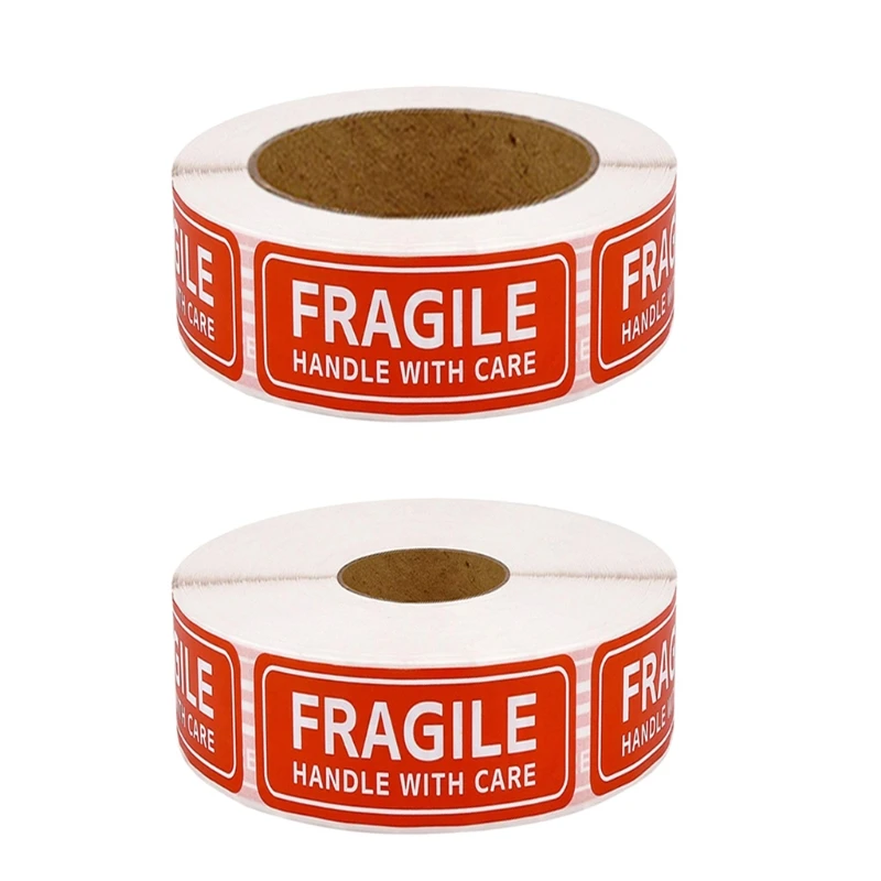 

Bright Color Fragile Stickers Label for Commodity Packaging Shipping 150