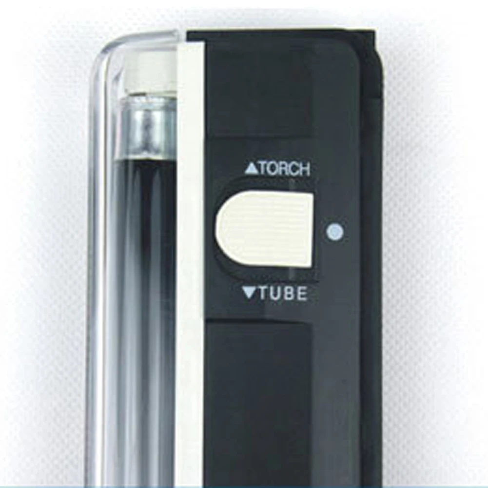 

Поддельная Ультрафиолетовая лампа для банкнот, ручной детектор поддельных денежных купюр, портативные паспорта с фонариком