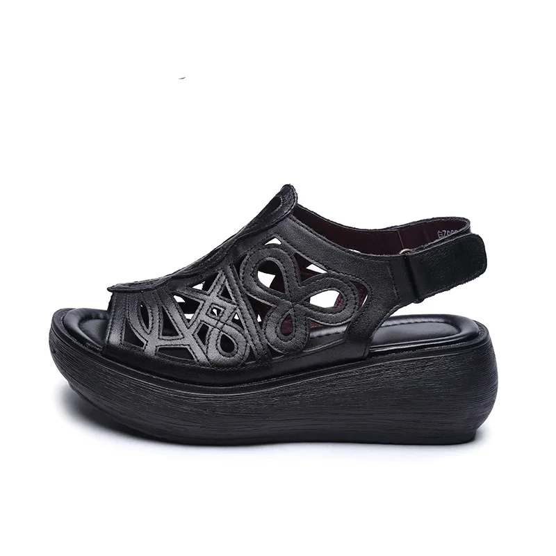 Women Oxford Shoes TIMETANG Spring Summer Genuine Leather Casual Women Flats Thick bottom Breathable