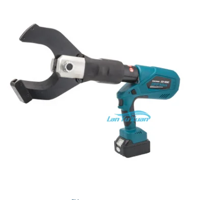 

ZUPPER ED-120C battery powered cordless armoured cable cutter hydraulic Rotating open shear head with Range of shear120mm