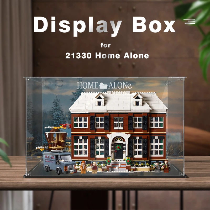 Acrylic Display Box for Lego 21330 Home Alone Dustproof Clear Display