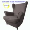 CRIUSJA Chair Cover for Strandmon Armchair, Couch Cover for Living Room, Armchair Sofa Slipcover 1