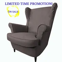 CRIUSJA Chair Cover for Strandmon Armchair, Couch Cover for Living Room, Armchair Sofa Slipcover 1
