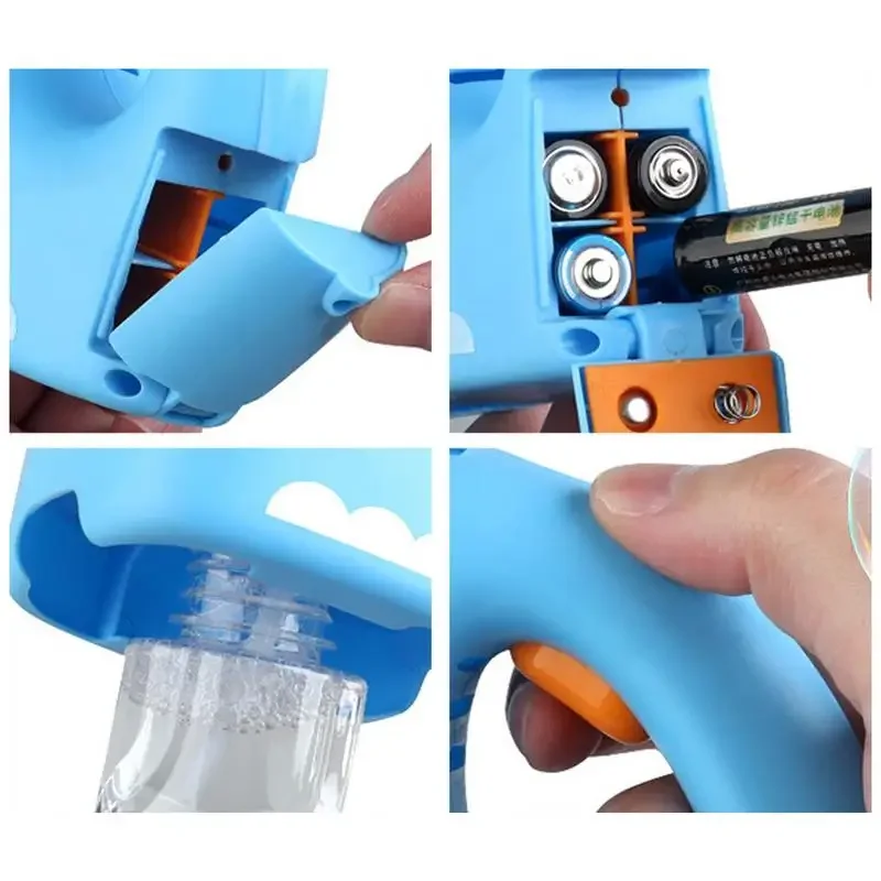 버블 블로워 머신 귀여운 코끼리 버블 블로워 머신 버블 부는 장난감 휴대용 재미있는 야외 장난감 소년용 배터리 구동