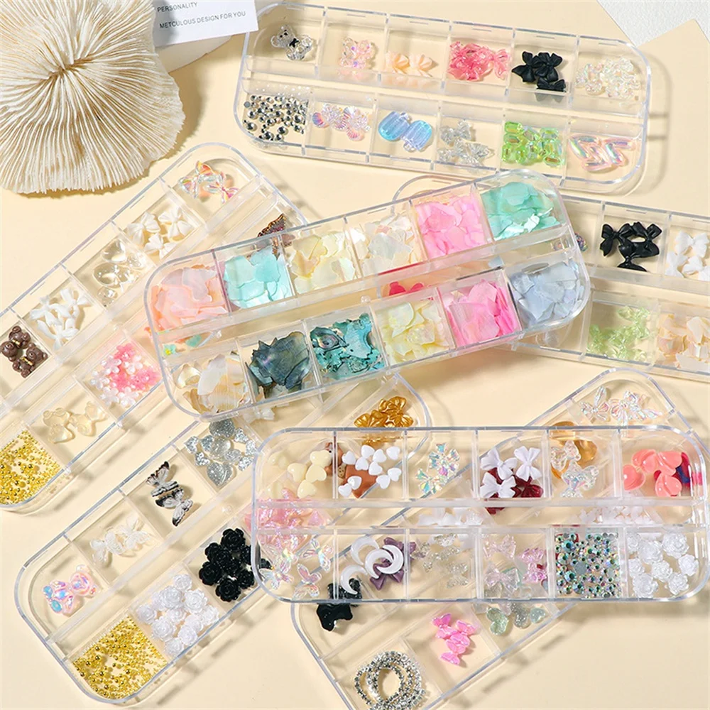 

Butterfly Jewelry Blend Lasting Not Easil Fade Not Easily Broken Three-dimensional Nails Nail Accessories Metal Easy To Use
