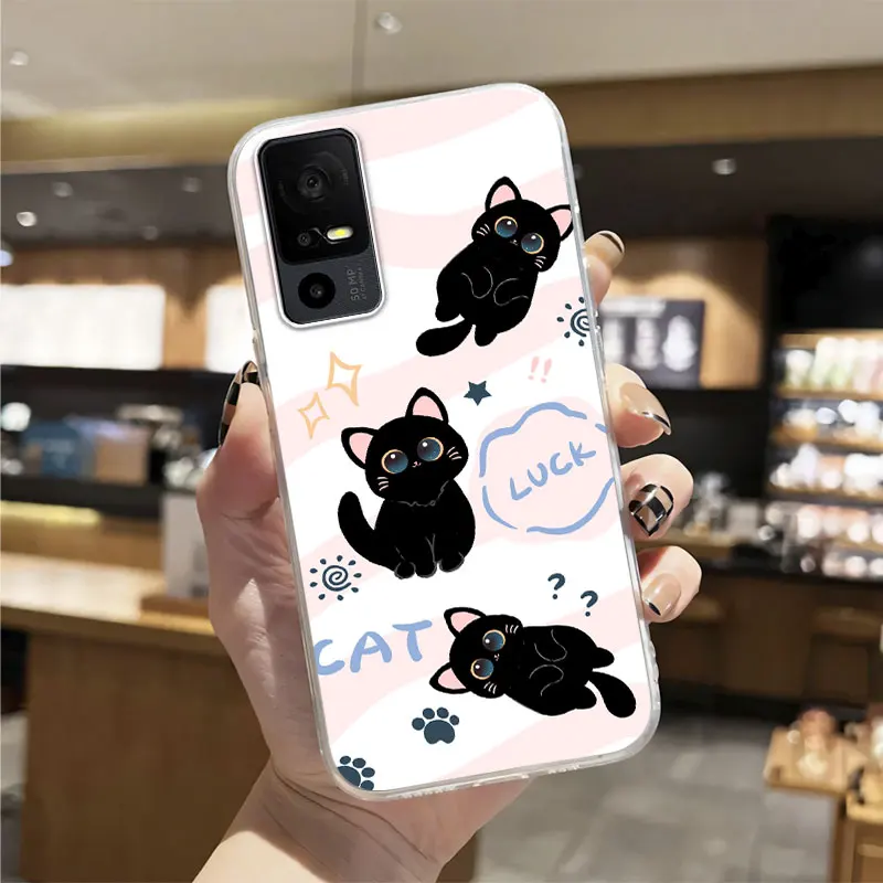 Luxury Transparent Silicone Shockproof Phone Case