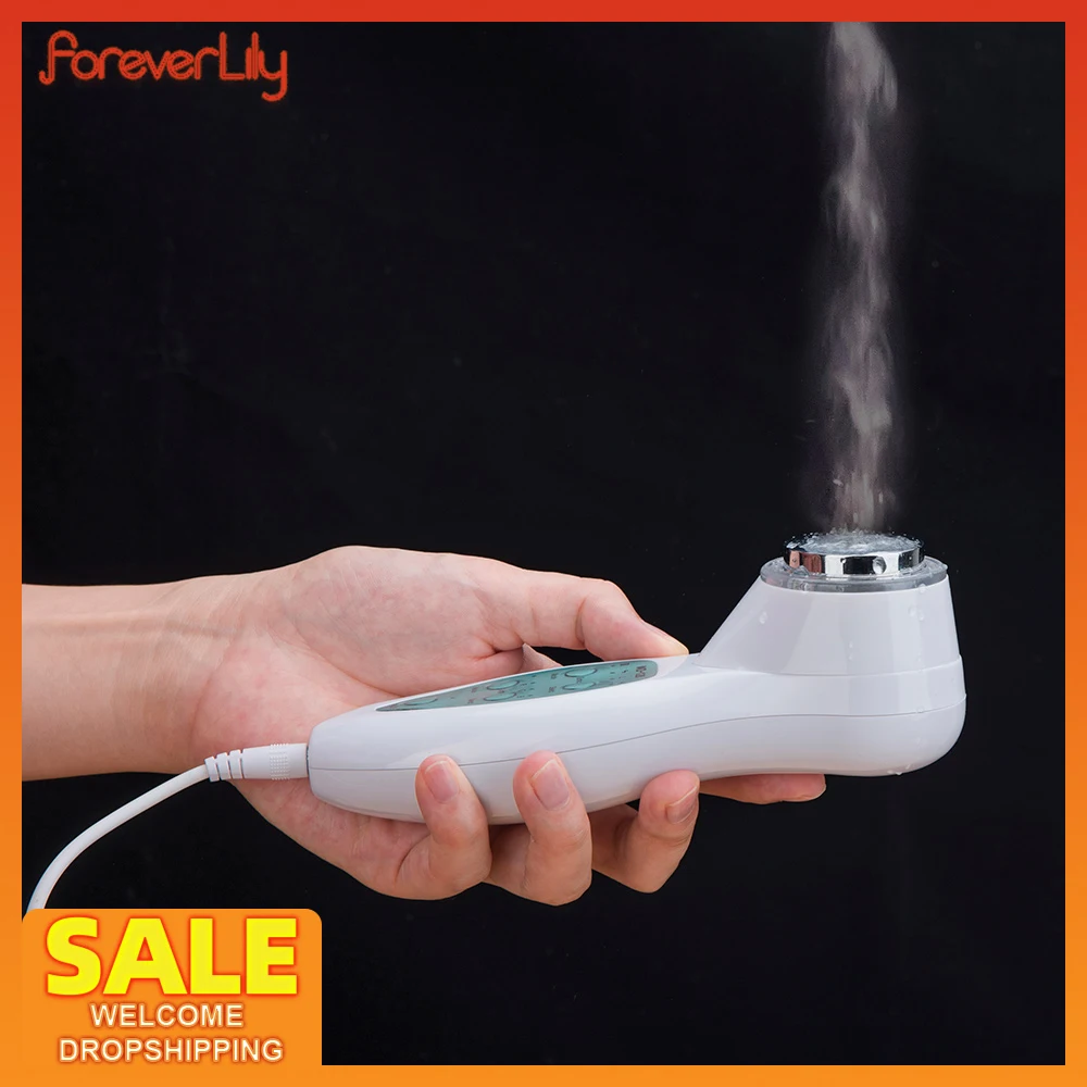 Home Ultrasonic Face Lifting Massager Micro-current Skin Tighten Firm Machine LED Photon Rejuvenation Beauty Tool Deep Cleansing neck face massager
