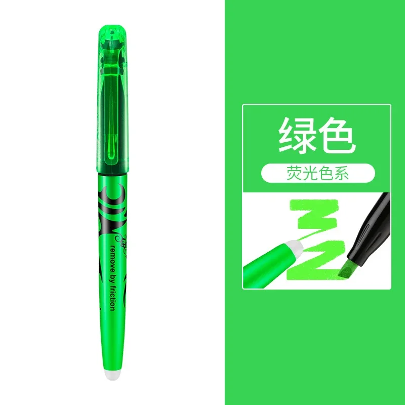 Pastel Erasable Highlighter Pen Set for School and Office Supplies