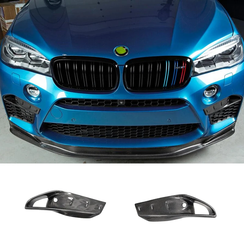 

X5M F85 carbon fiber front bumper side lip Fog lamp For BMW F85 F86