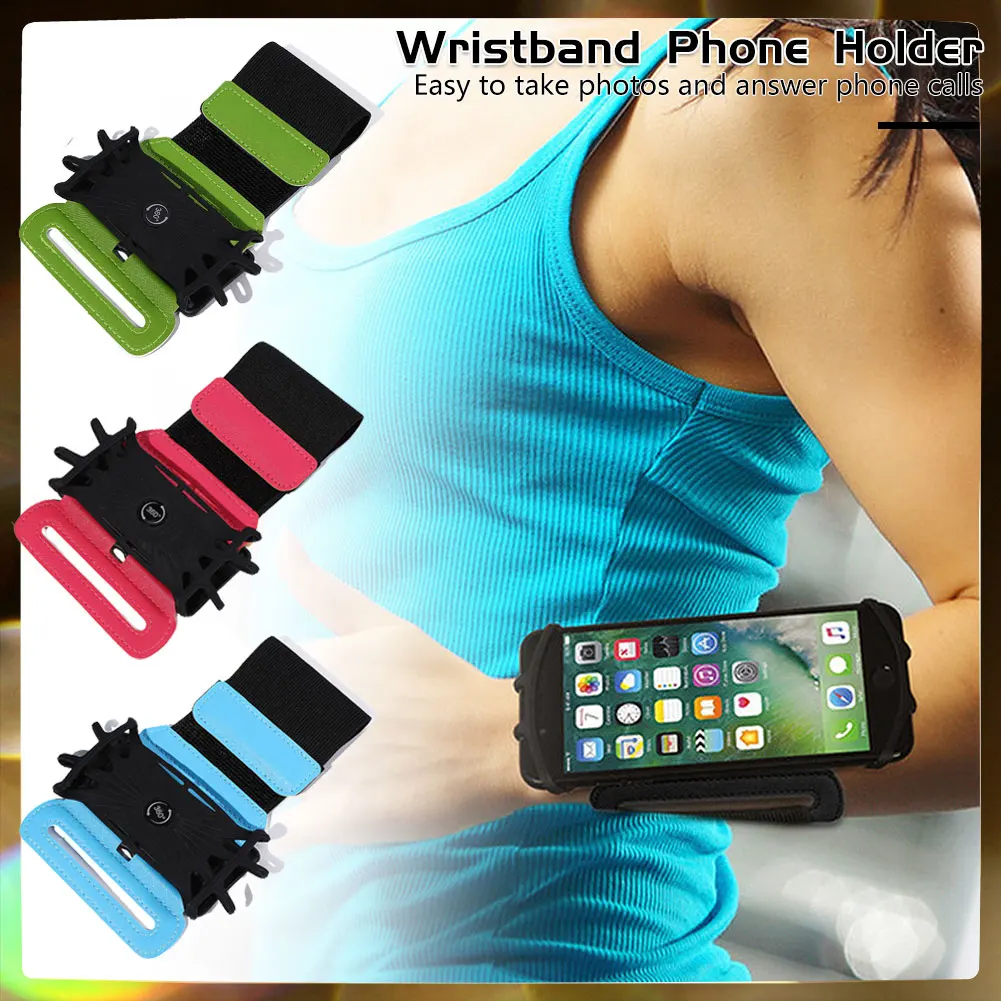 Universal Outdoor Sports Phone Holder Armband Wrist Case for Samsung Gym Running Phone Bag Arm Band Case for iPhone xs max 2