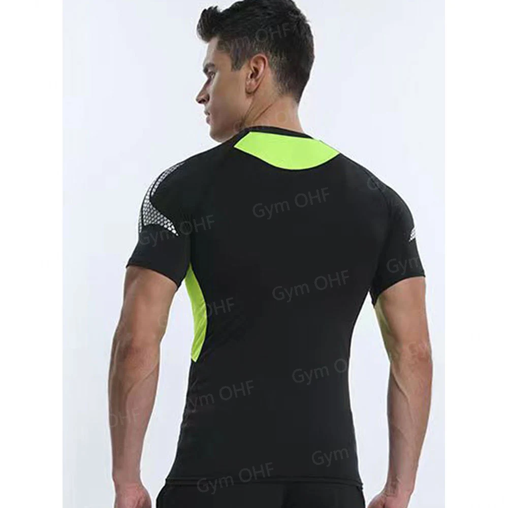 Goku Print Compression Shirts For Men Gym Workout Joging Fitness Undershirts Base Layer Quick Dry Aerobic Exercise Men Tops