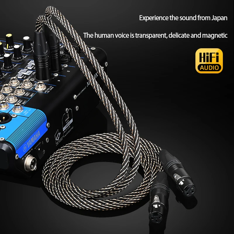 Hifi 2XLR  ̺ ũ ͼ    ڵ忡 ݵ XLR, ̿ 4N OFC 3 