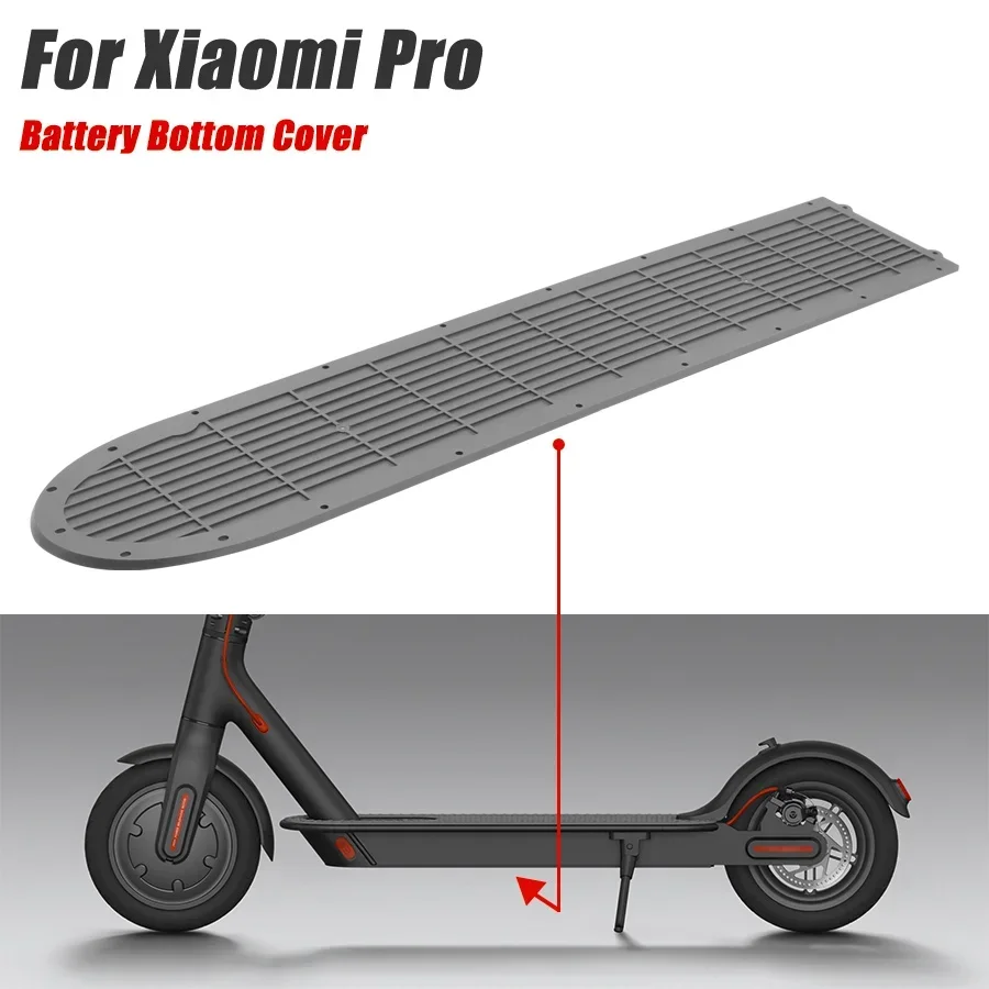 Untere Abdeckung der Edelstahlbatterie für Xiaomi M365 Pro 1S 4Pro Pro2 Elektroroller-Chassis-Schutzabdeckplatte mit Schraubenwerkzeugen – Detail 3