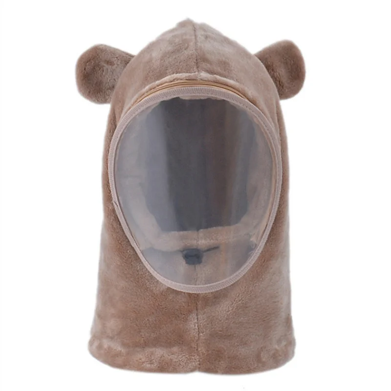 

Шапка-бини шапка Лыжная маска ветрозащитная уличная Толстая меховая теплая детская шапка для девочек шапочки зимние шапка для женщин шапка женская новинка