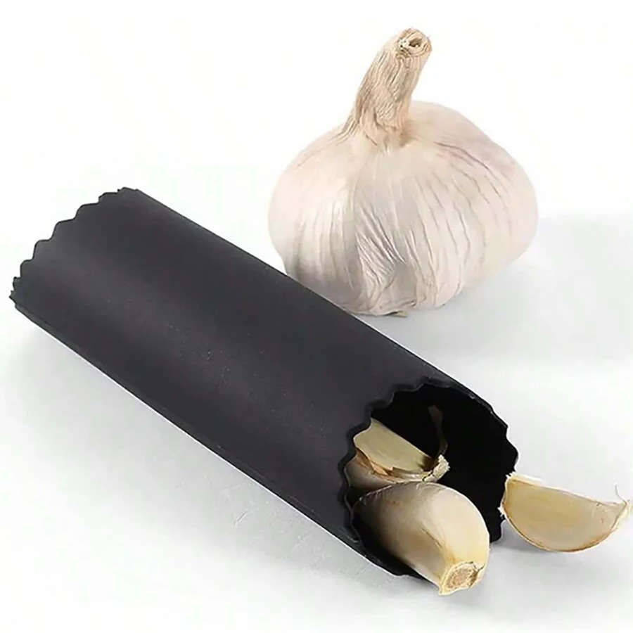1PC/2PCS household silicone garlic peeler Practical multi-functional garlic peeler tube Creative kitchen garlic peeler gadget Kitchen