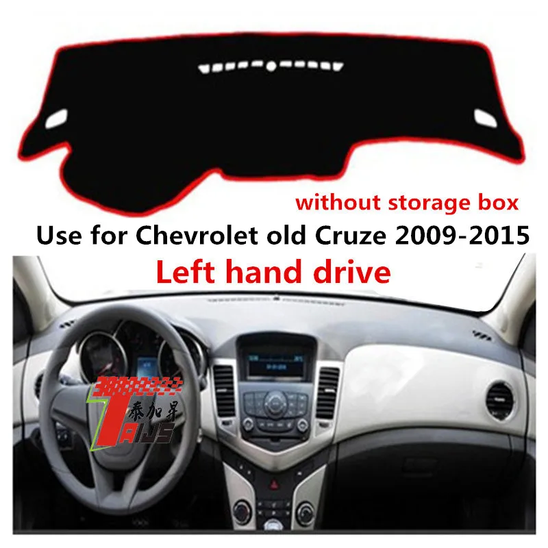 

TAIJS Factory 3 Цвета Автомобильные противогрязные накладки из полиэстерного волокна для приборной панели автомобиля для Chevrolet old Cruze 2009-2015 левый руль