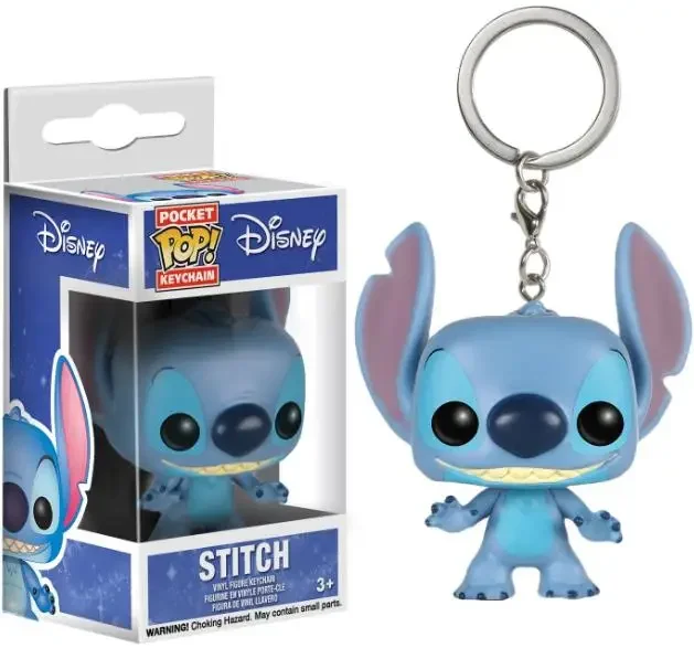thumbnail image 4 of FUNKO Movie TV Pocket Pop Summer STITCH Llavero de vinilo Figura de acción perfumada TIKI STITCH Colgantes Llavero Juguetes, 4 of 5