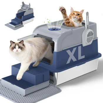 Stainless Steel Litter Box 1