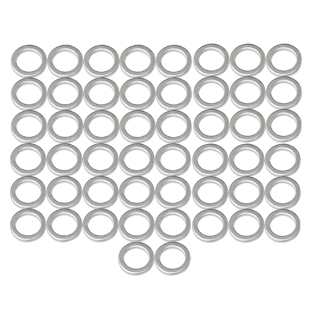 100Pcs 9956-41-400 Oil Drain Plug Crush Washer Gaskets For Mazda M14 14x20x1.5mm Car Accessories 995641400