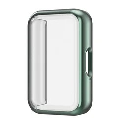 Enhanced Protective 360° TPU Screen Case Cover - Full Shell Replacement Accessories for Samsung Galaxy Fit3 (Green)