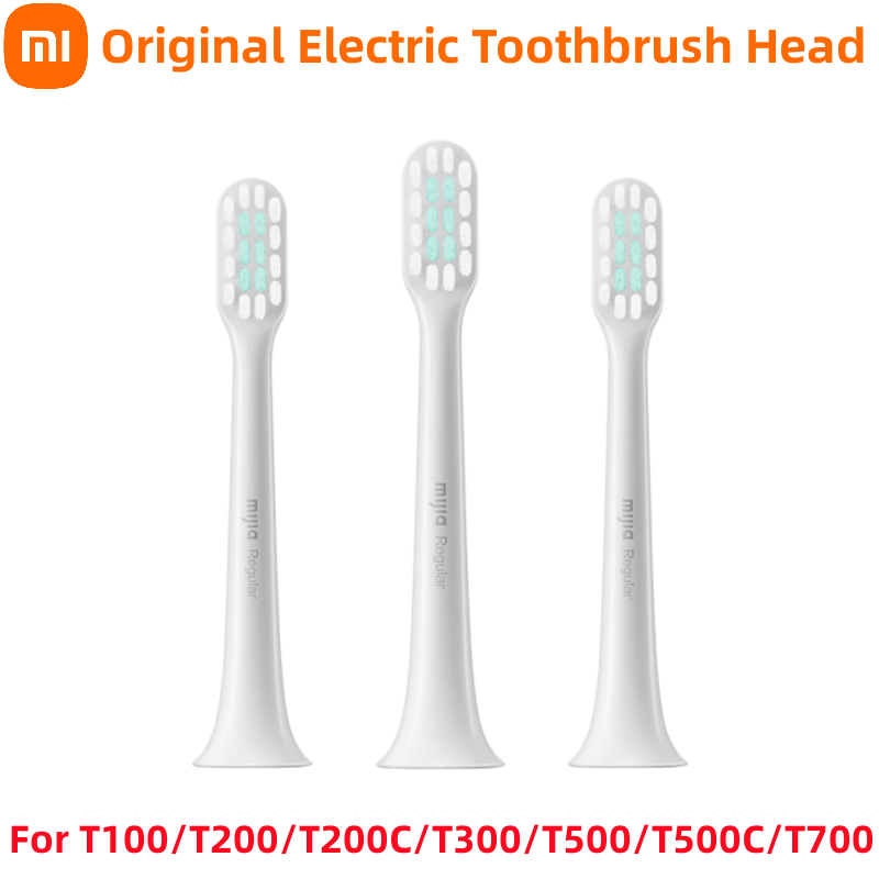 Original Xiaomi Electric Toothbrush Brush Heads For T100/T200/T200C/T300/T302/T500/T500C/T700 Efficient Cleaning Antibacterial