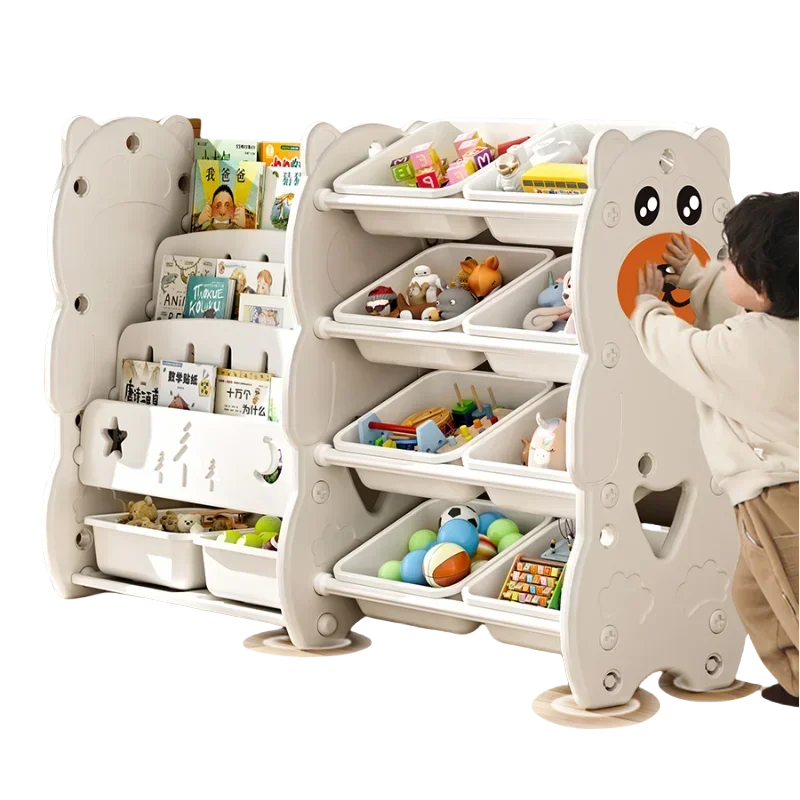 Large Desk Side Bookshelf Organizer Mobile Document Storage Rack Bookshelf Desk Storage Home Scaffale Book Shelves Furniture