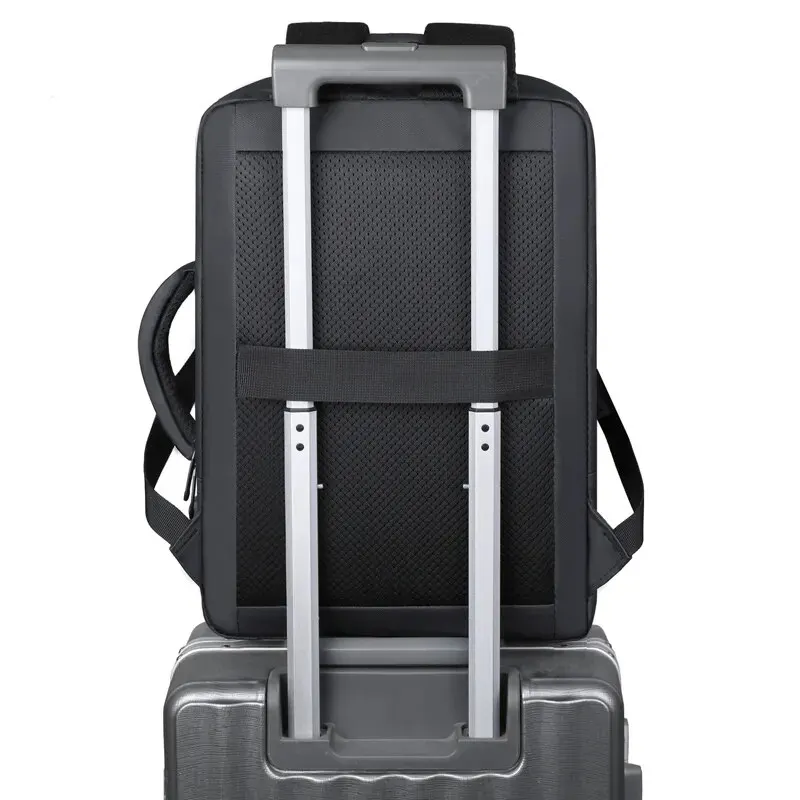 Men Large Capacity Backpack USB Charging Male Laptop Bagpack Waterproof Business Travel Back Pack Luggage Bag Mochila