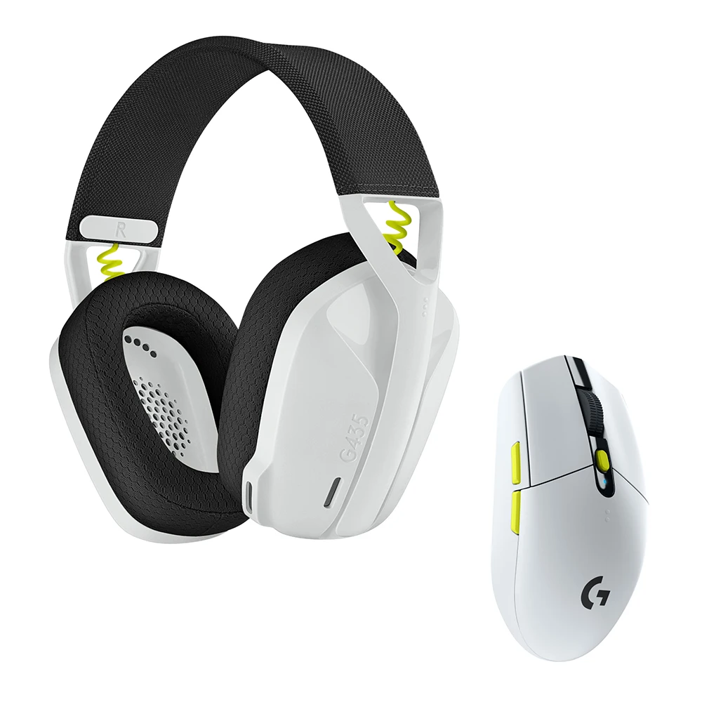 (美品) ロジクール ワイヤレス ゲーミング コンボ G304 G435 SE LOGITECH-オリジナルのワイヤレスゲーミングヘッドセット,G304