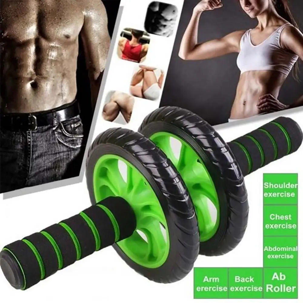 Esercizio Esercizio Ruota Fitness Strumento Muscolare Addominale Attrezzatura Roller Workout Gym Home Train Elasticità Pull Rope Home Gym