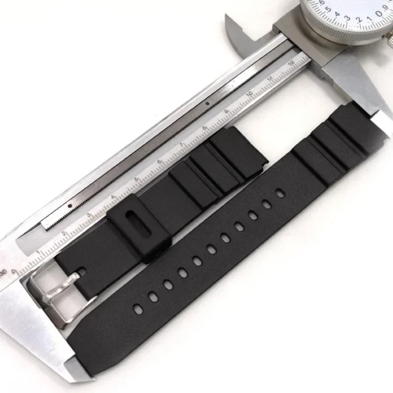 Versatile Silicone Sport Watch Strap - Soft Rubber Wrist Band