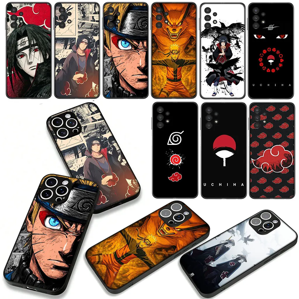 Anime Itachi Akatsuki Naruto Phone Case Cover