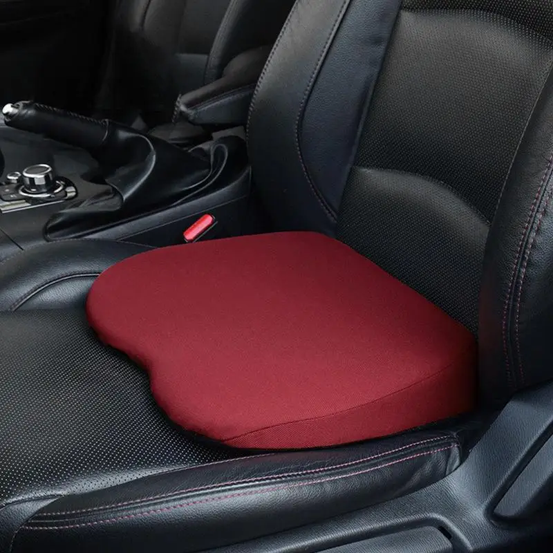 Adult Booster Seat Car Cushion Seat Pad Rebound Memory Car Seat Cushions  Relieve Fatigue Anti-skid Design For Car Office Chair